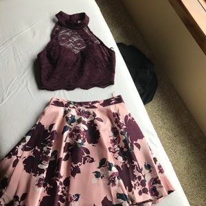 City Triangles short Homecoming dress